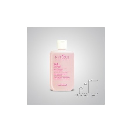par 6+1offert SANS Acétone le DISSOLVANT à vernis 125ml LIZBET