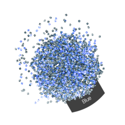 1440 Micro cristaux Blue Halo