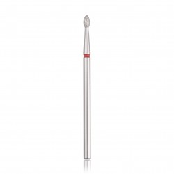 Flamme Diamant Rouge Ø 2,1mm L4mm HBD-243RD.021