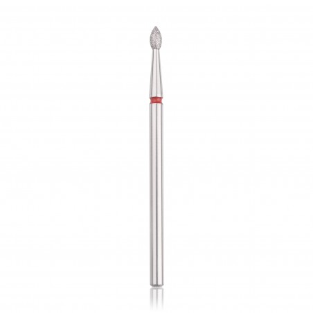 Flamme Diamant Rouge Ø 2,1mm L4mm HBD-243RD.021